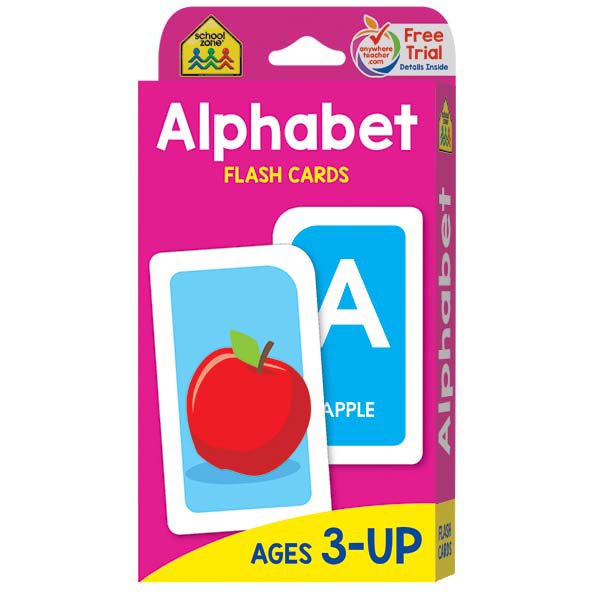 School Zone Alphabet Flash Cards