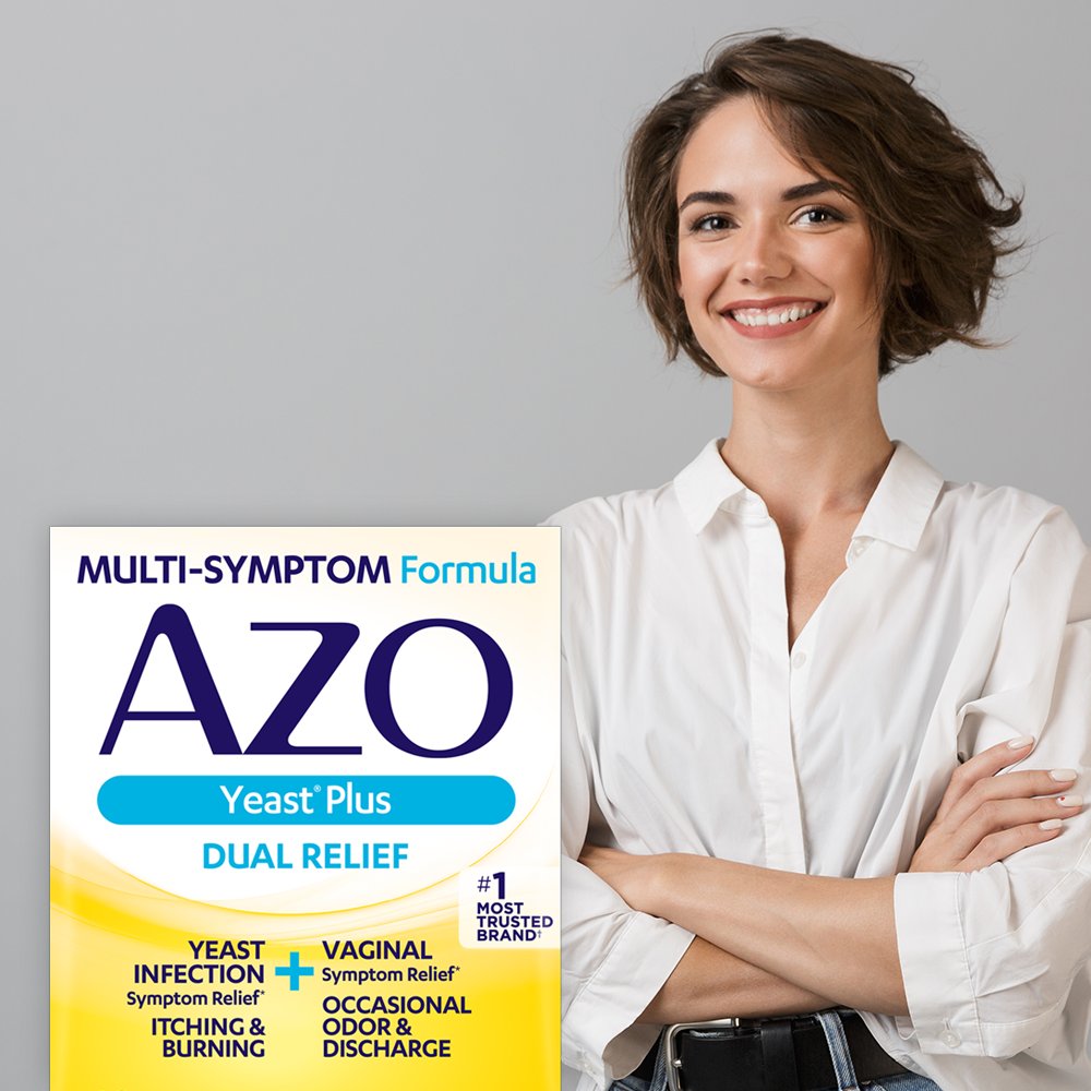 Azo Yeast Plus Yeast Infection Relief Tablets