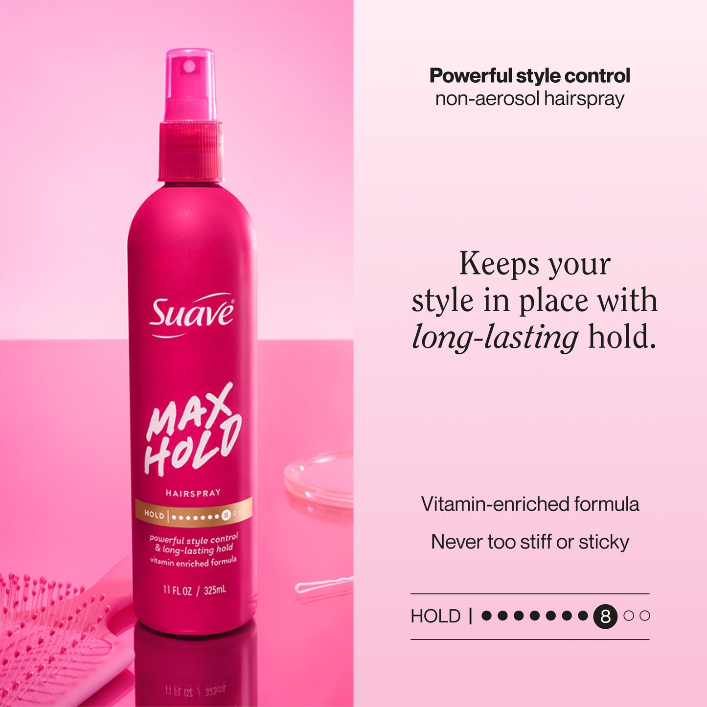 Suave Max Hold Non-Aerosol Hairspray