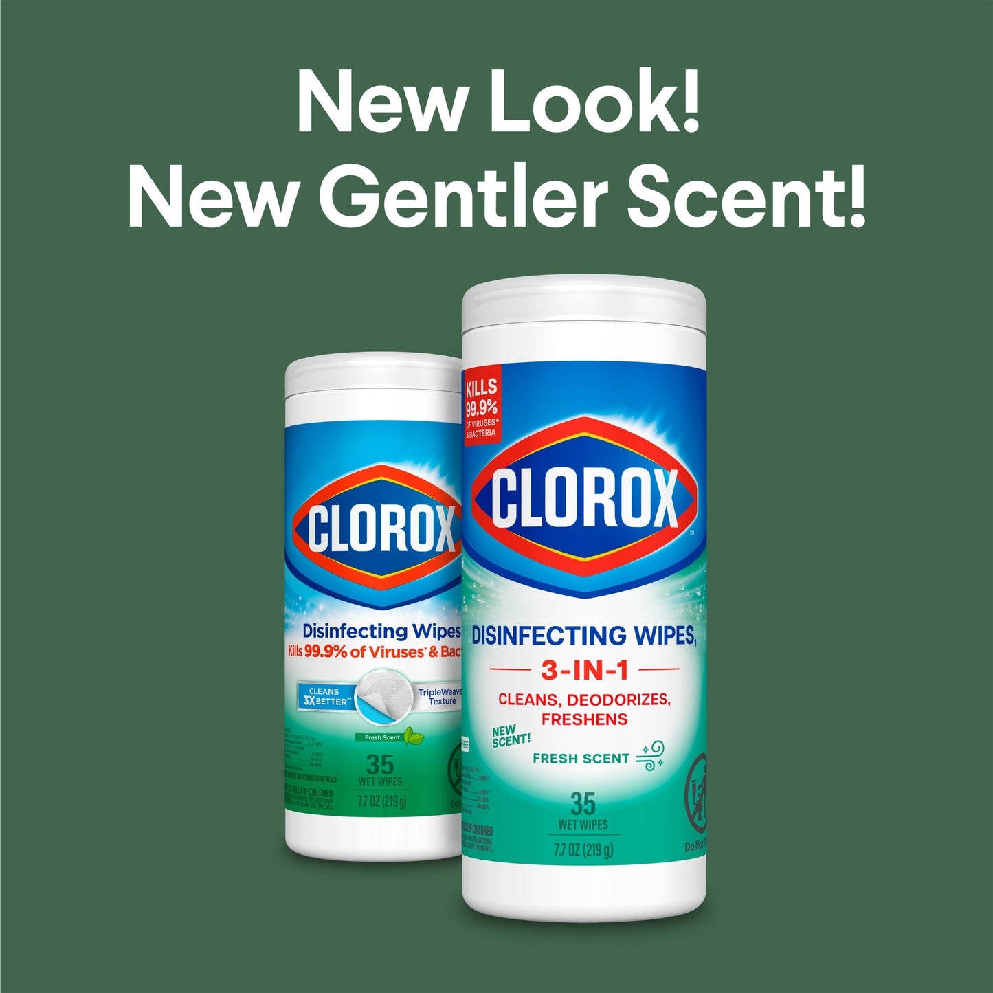 Clorox Disinfecting Bleach Free Cleaning Wipes - Fresh Scent