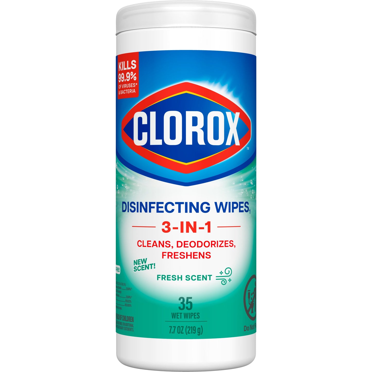 Clorox Disinfecting Bleach Free Cleaning Wipes - Fresh Scent