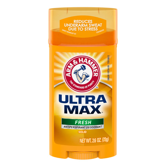 Arm & Hammer Fresh Ultra Max Deodorant Solid Wide Stick