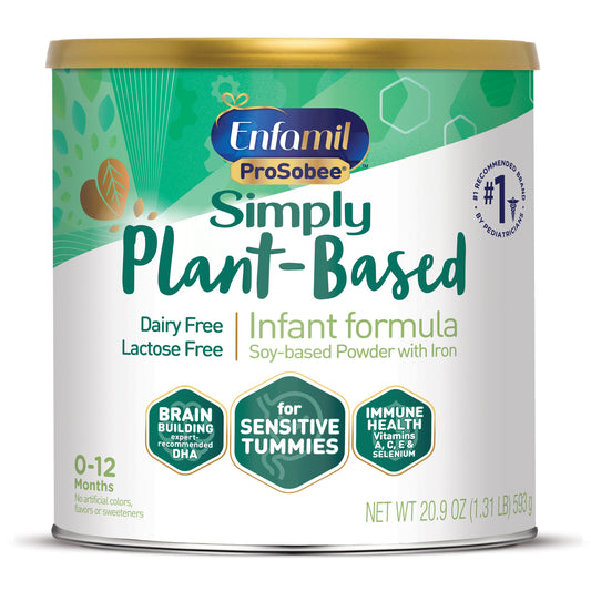 Enfamil ProSobee Simply Plant-Based Infant Formula with Iron