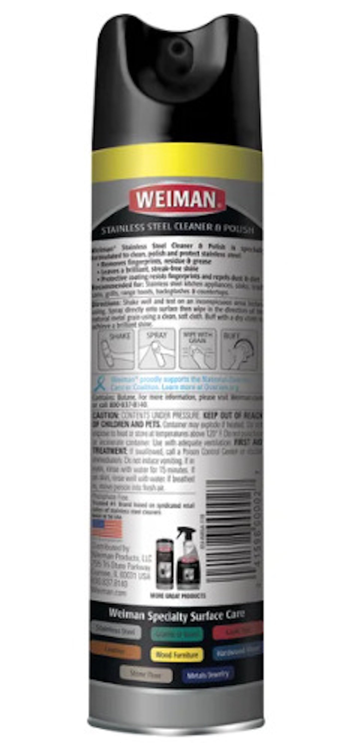 Weiman Stainless Steel Cleaner & Polish