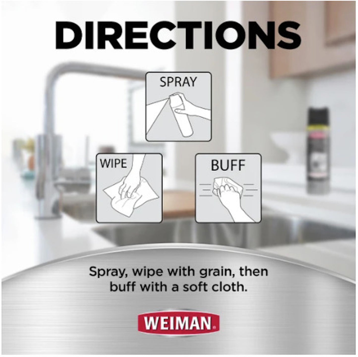 Weiman Stainless Steel Cleaner & Polish