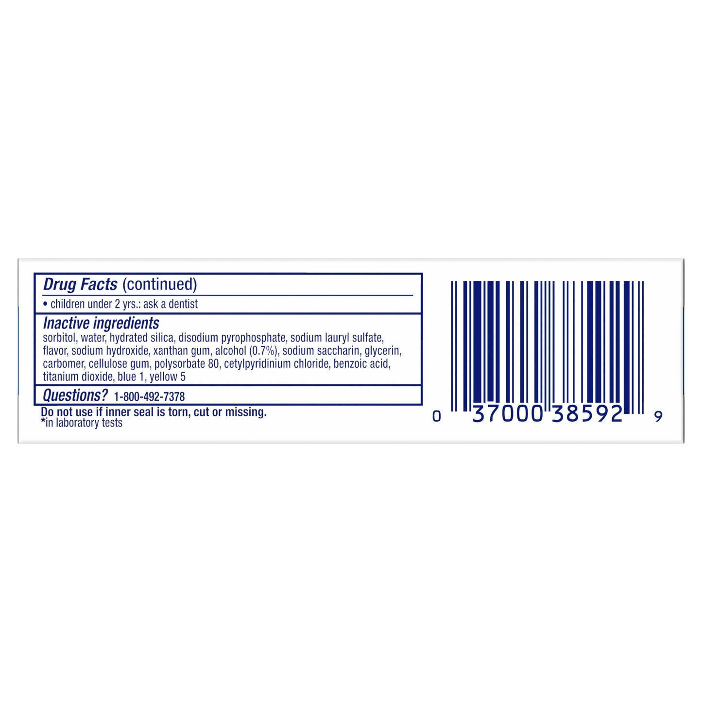 Crest Travel Size Scope Whitening Toothpaste - Minty Fresh