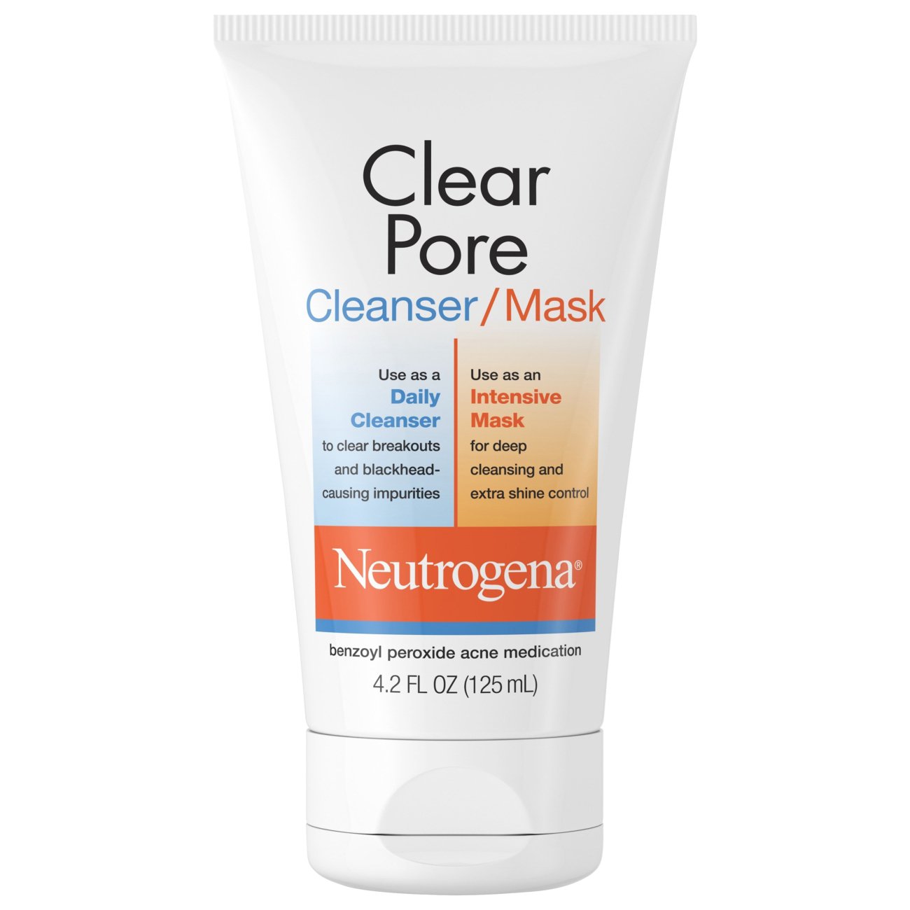 Neutrogena Clear Pore 2-in-1 Cleanser & Clay Face Mask