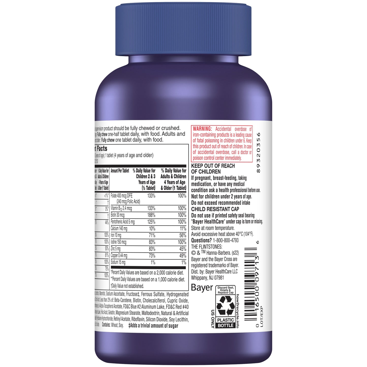 Flintstones Children's Complete Multivitamin Chewable Tablets