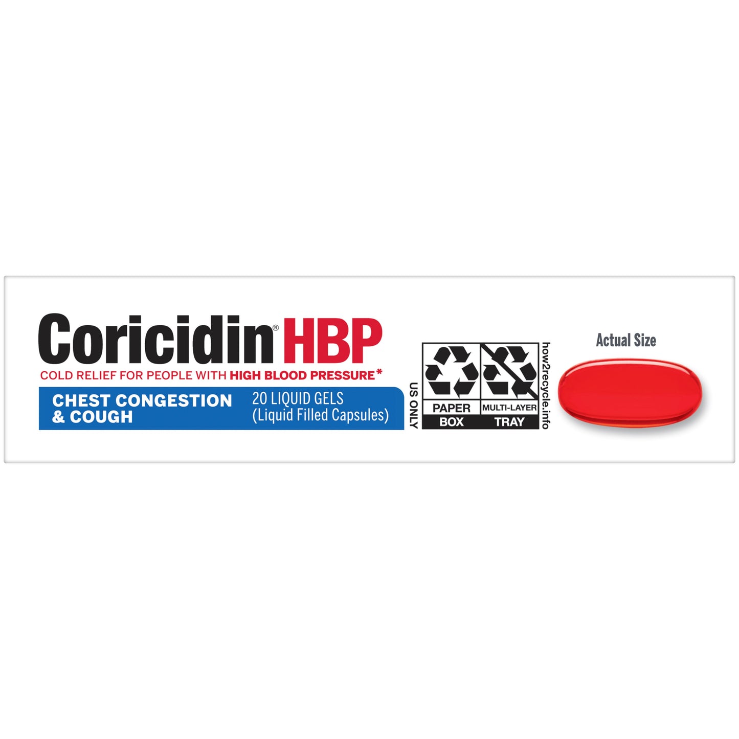 Coricidin HBP Chest Congestion & Cough Liqui-gels