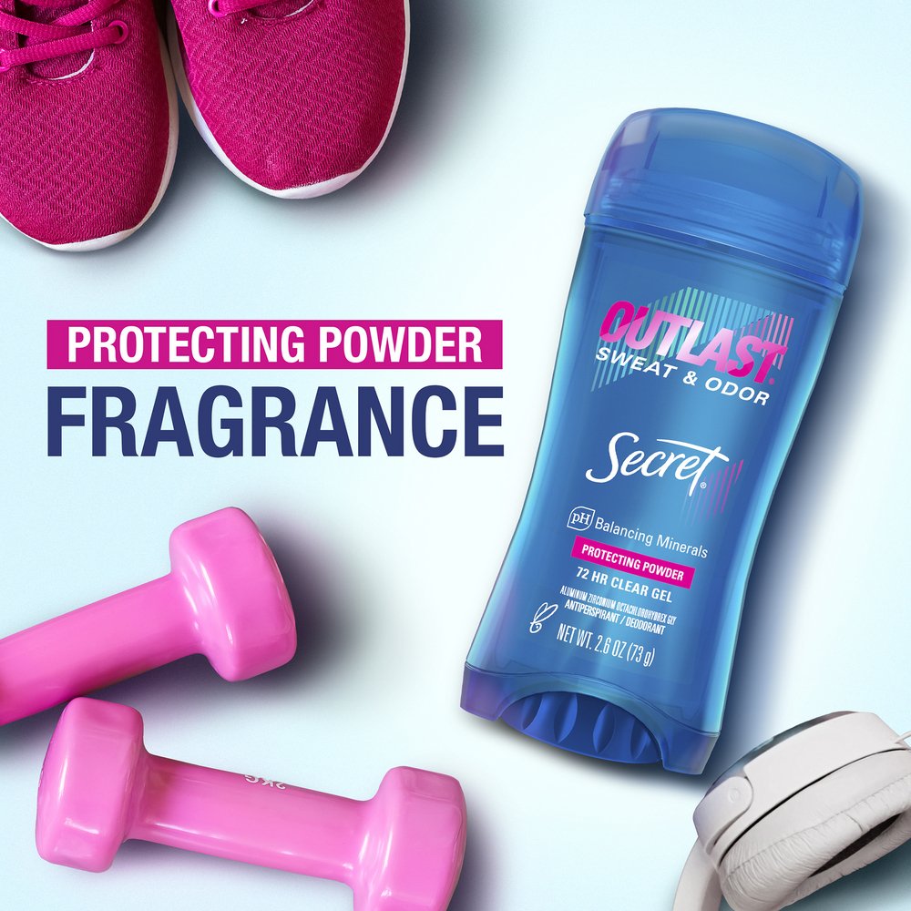 Secret Outlast 72 Hr Gel Antiperspirant Deodorant - Protecting Powder