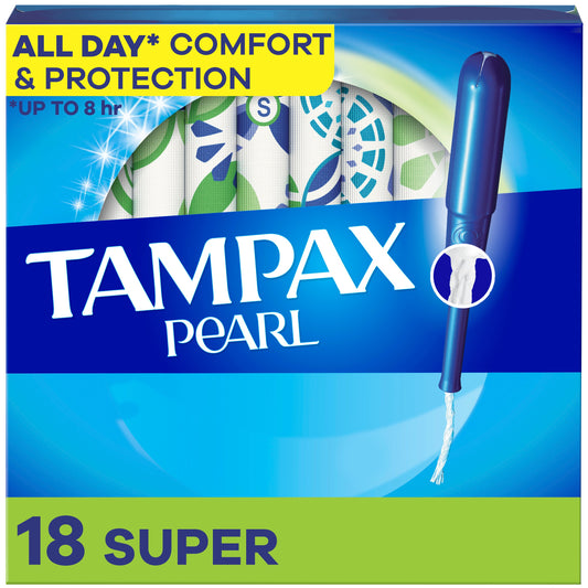Tampax Pearl Leakguard Protection Tampons Unscented - Super