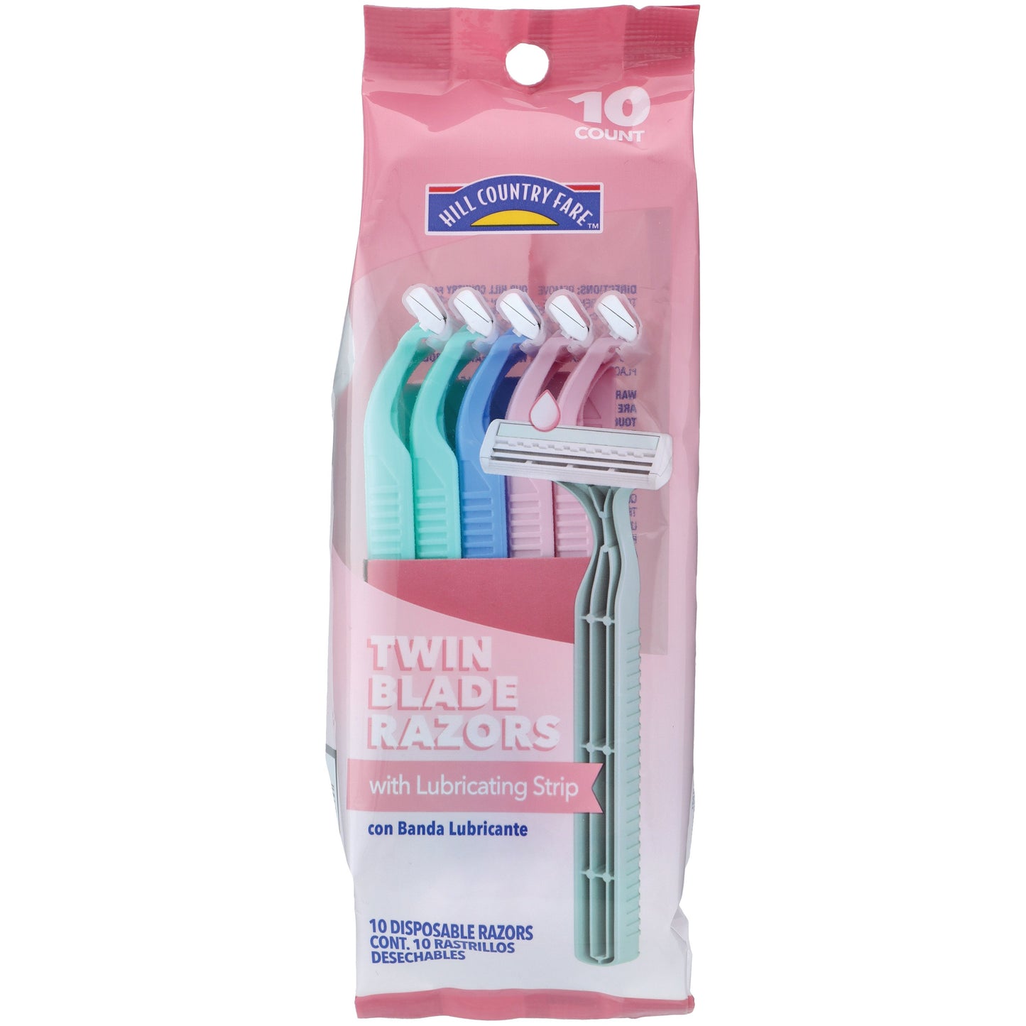 Hill Country Essentials Satin Touch with Lubricating Strip Disposable Razors For Women