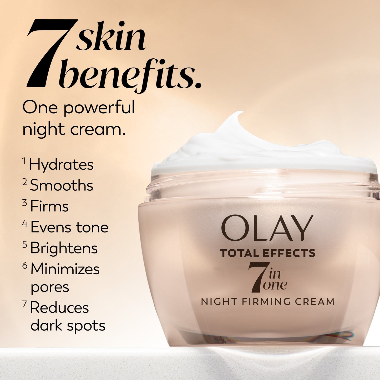 Olay Total Effects 7 In One Night Firming Cream Face Moisturizer