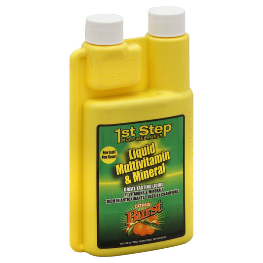 1st Step For Energy Liquid Multi-Vitamin And Mineral Citrus Burst