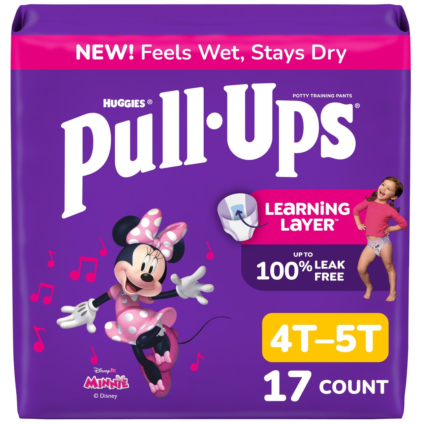 Pull-Ups Girls' Potty Training Pants - 4T-5T