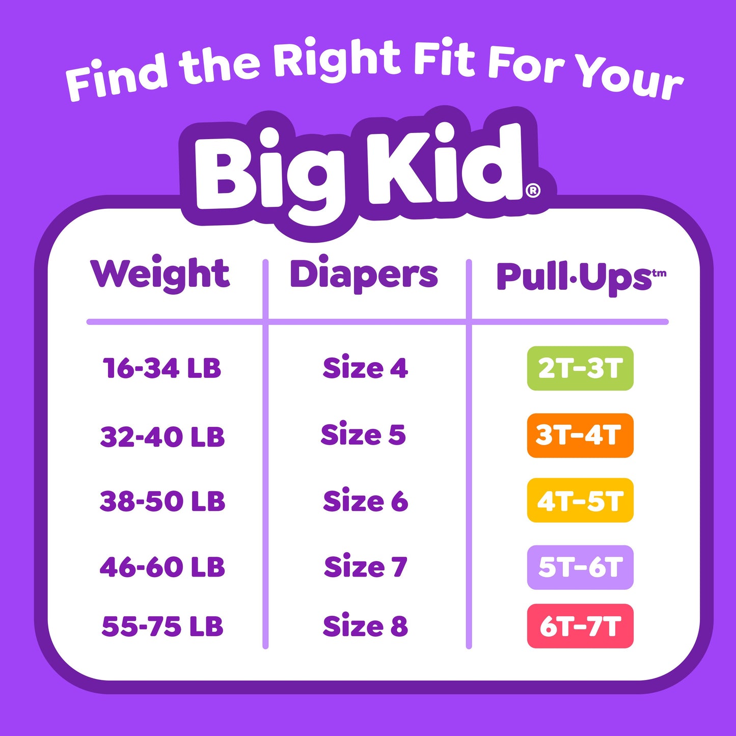 Pull-Ups Girls' Potty Training Pants - 4T-5T