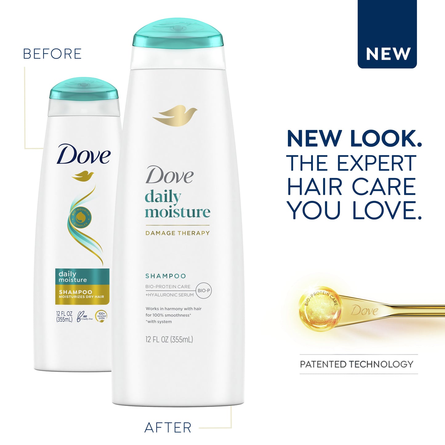 Dove Damage Therapy Daily Moisture Shampoo