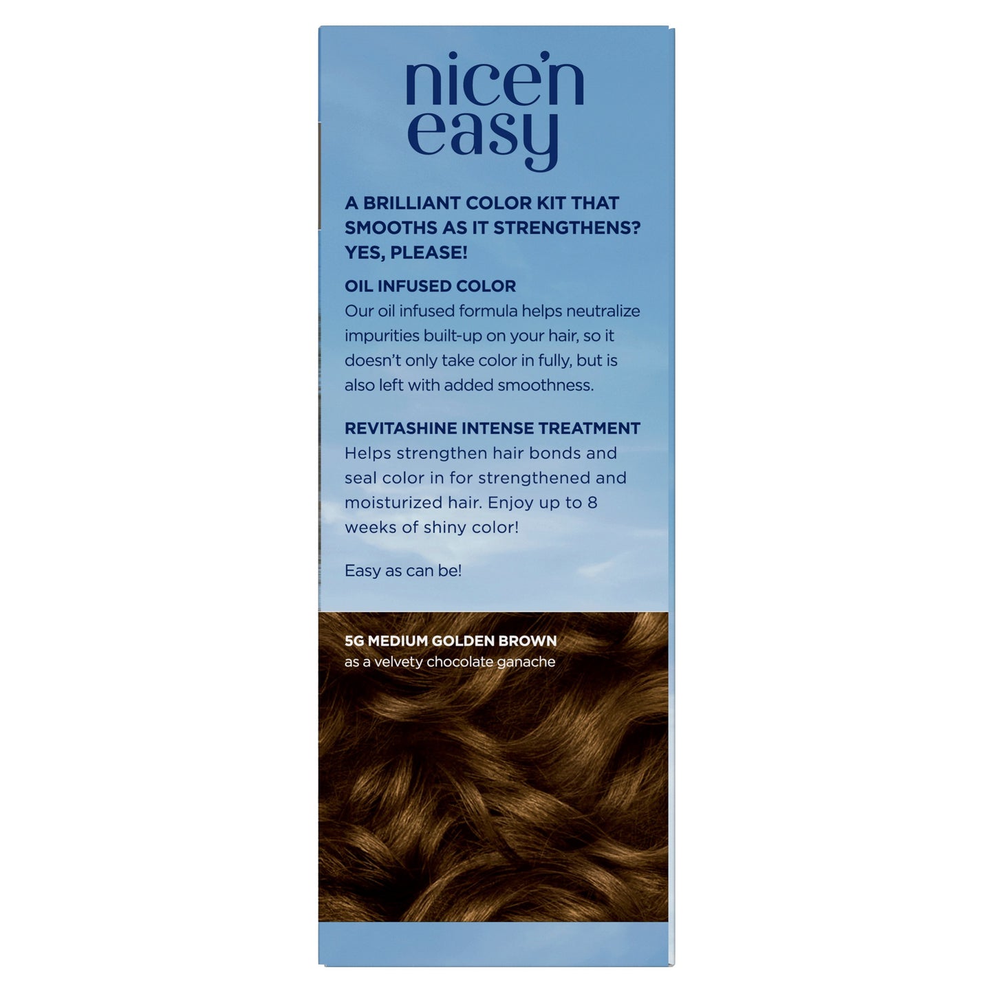 Clairol Nice 'N Easy Permanent Hair Color - 5G Medium Golden Brown