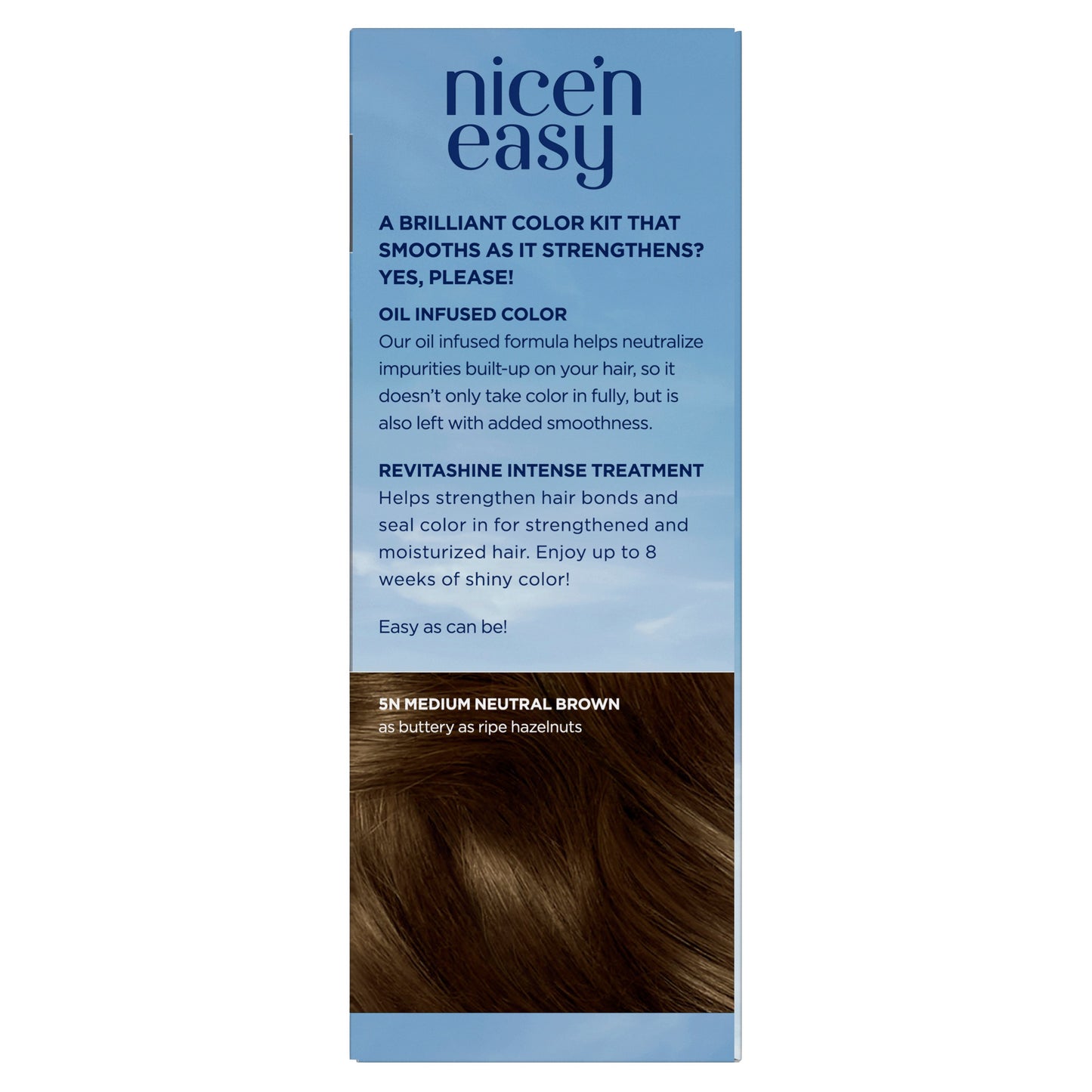 Clairol Nice 'N Easy Permanent Hair Color - 5 Medium Neutral Brown