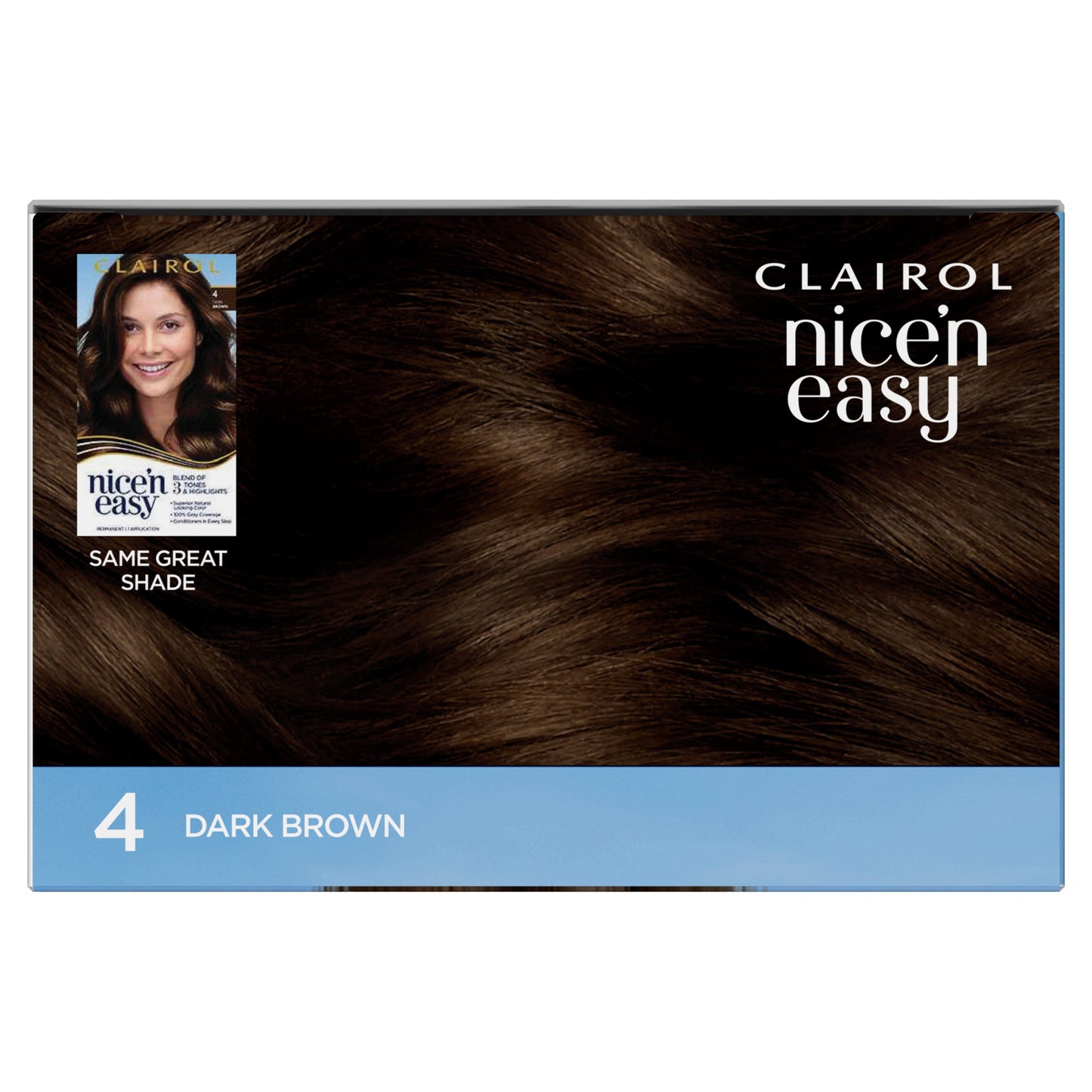 Clairol Nice 'N Easy Permanent Hair Color - 4 Dark Brown