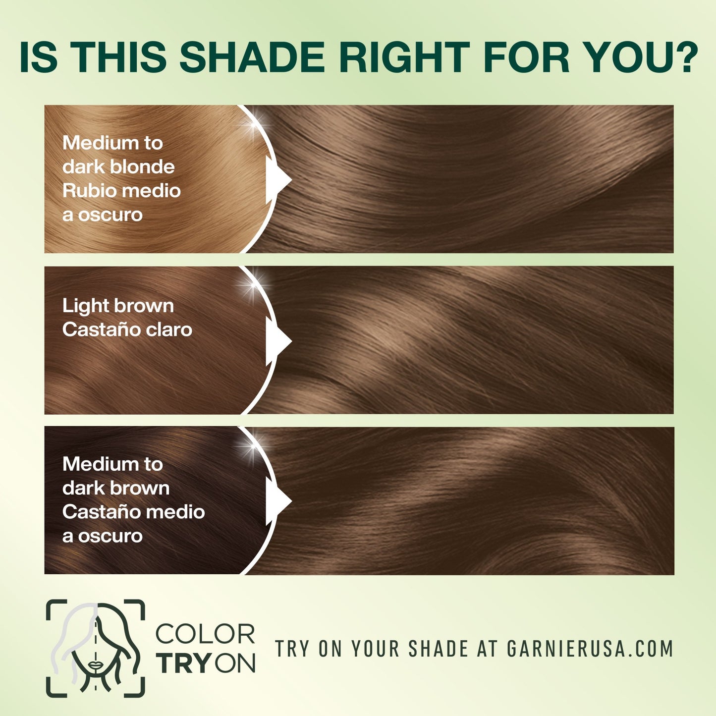Garnier Nutrisse Nourishing Hair Color Creme - 61 Light Ash Brown (Iced Coffee)