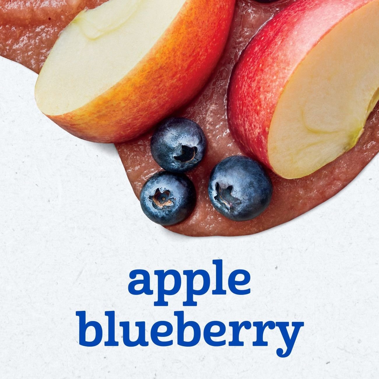 Gerber Stage 2 Baby Food - Apple Blueberry, 4 oz Tubs