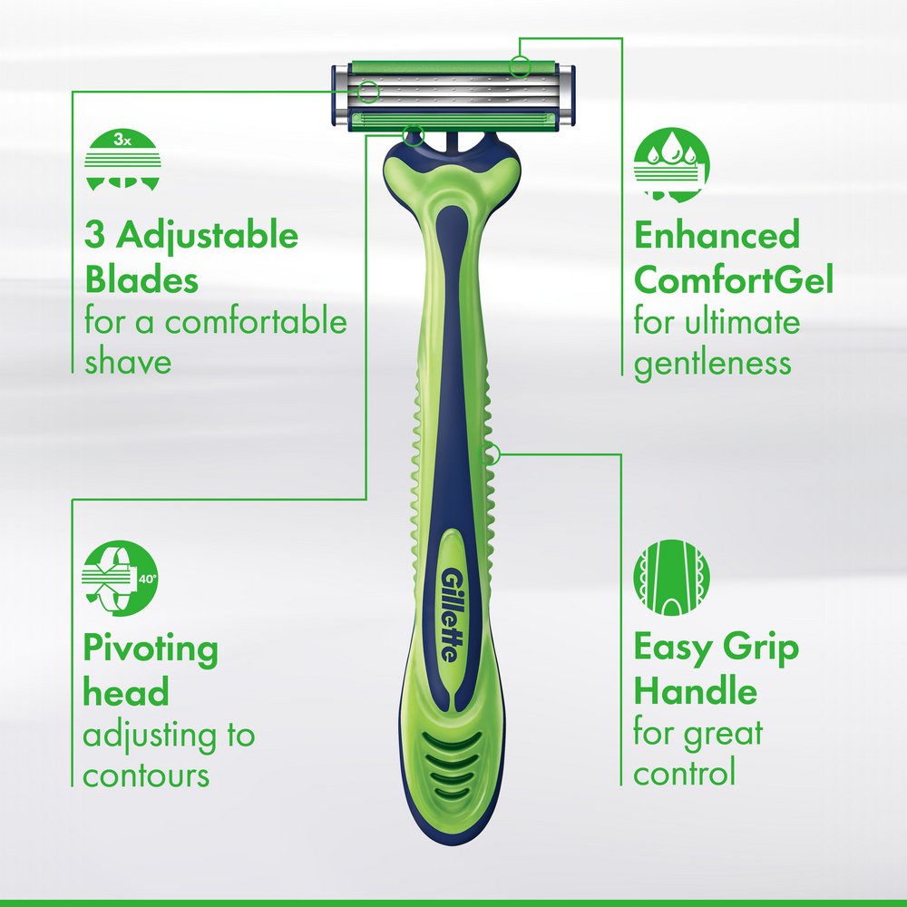 Gillette Sensor3 Sensitive Disposable Razors