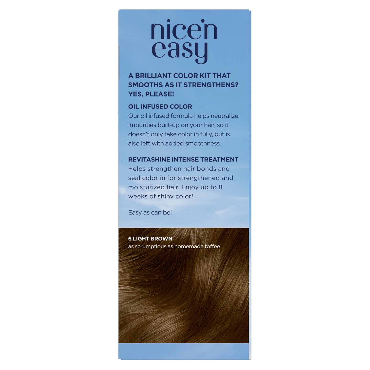 Clairol Nice 'N Easy Permanent Hair color - 6 Light Brown
