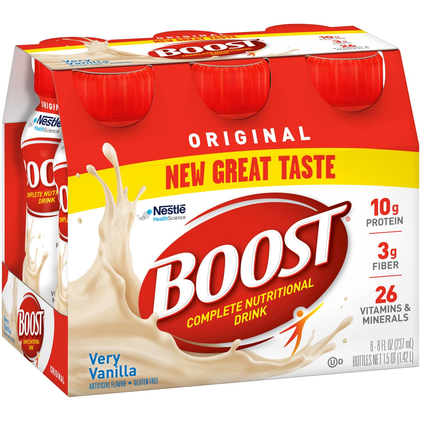 BOOST Original Complete Nutritional Drink 6 pk Very Vanilla