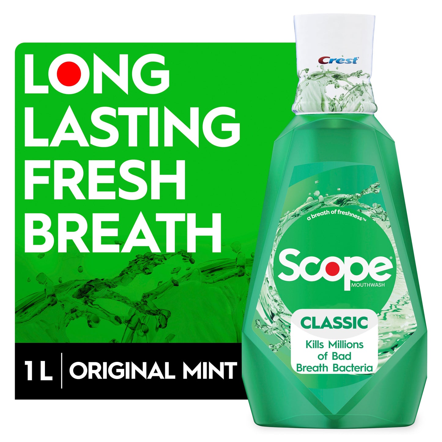 Crest Scope Classic Original Mouthwash