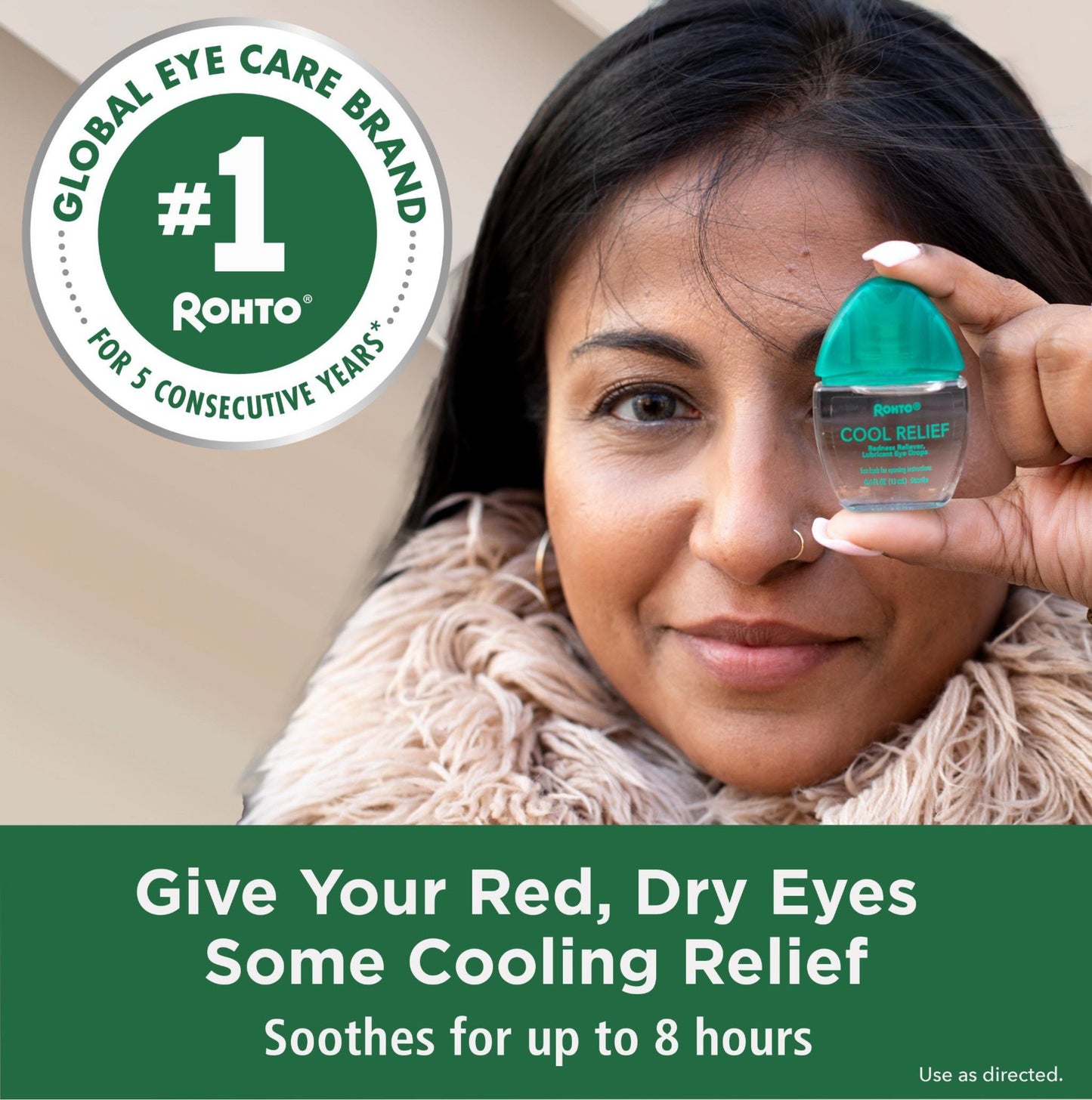 Rohto Cool Relief Lubricant Eye Drops
