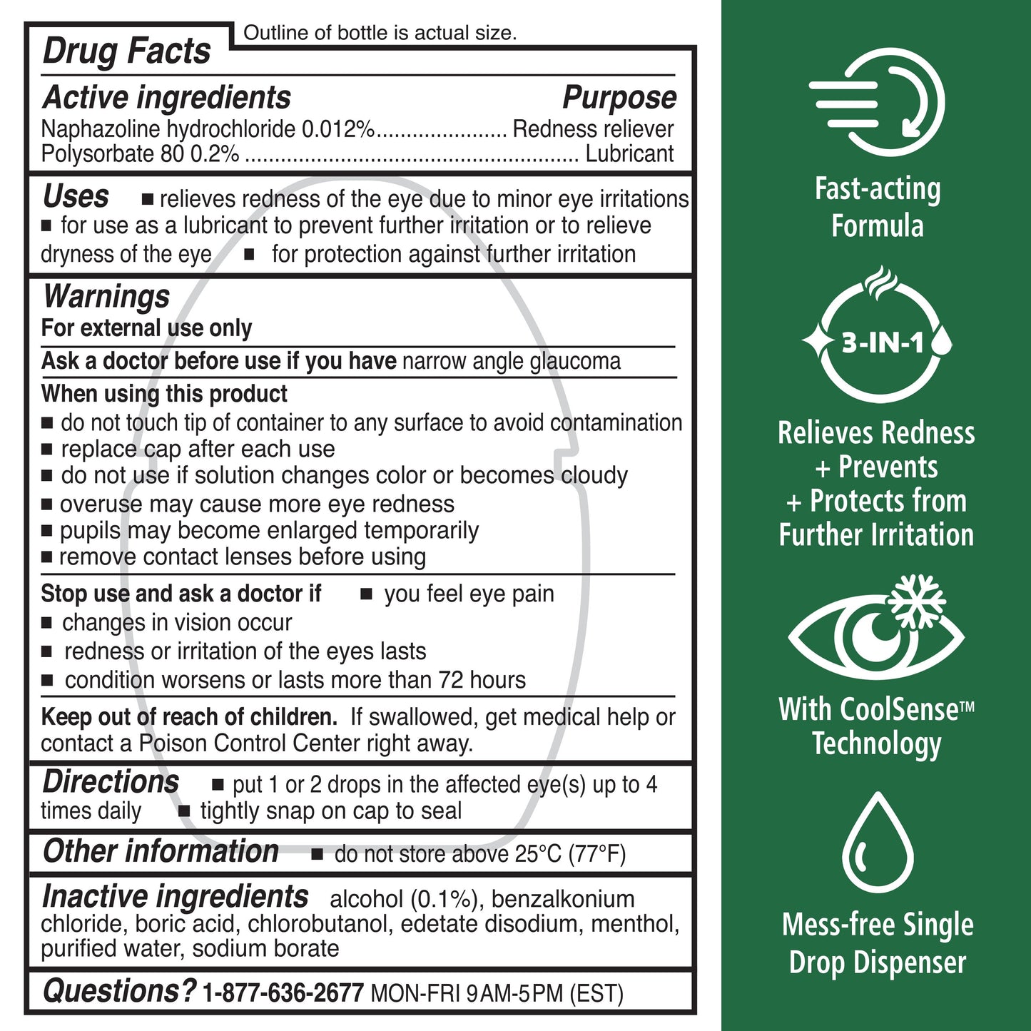 Rohto Cool Relief Lubricant Eye Drops