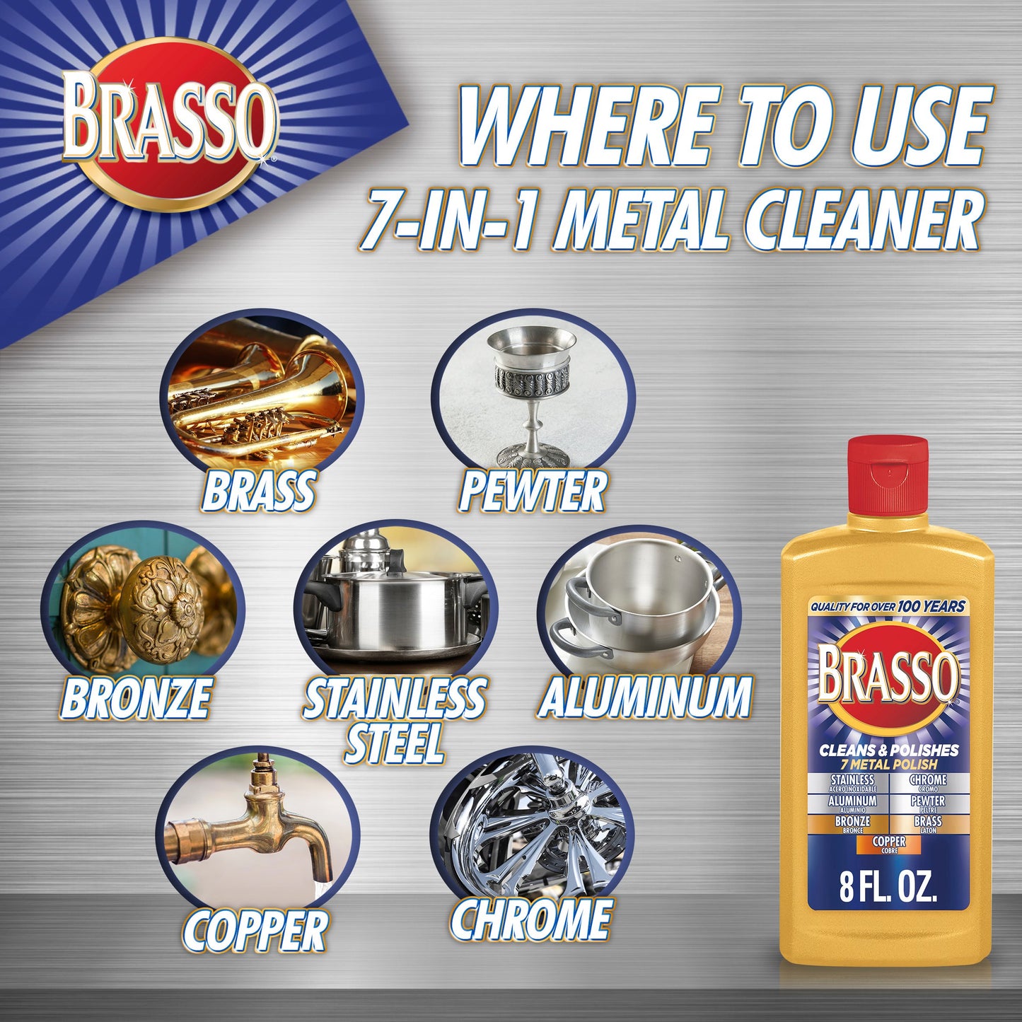 Brasso Multipurpose Metal Polish