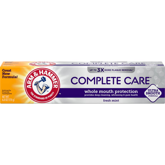 Arm & Hammer Complete Care Anticavity Fluoride Toothpaste – Fresh Mint