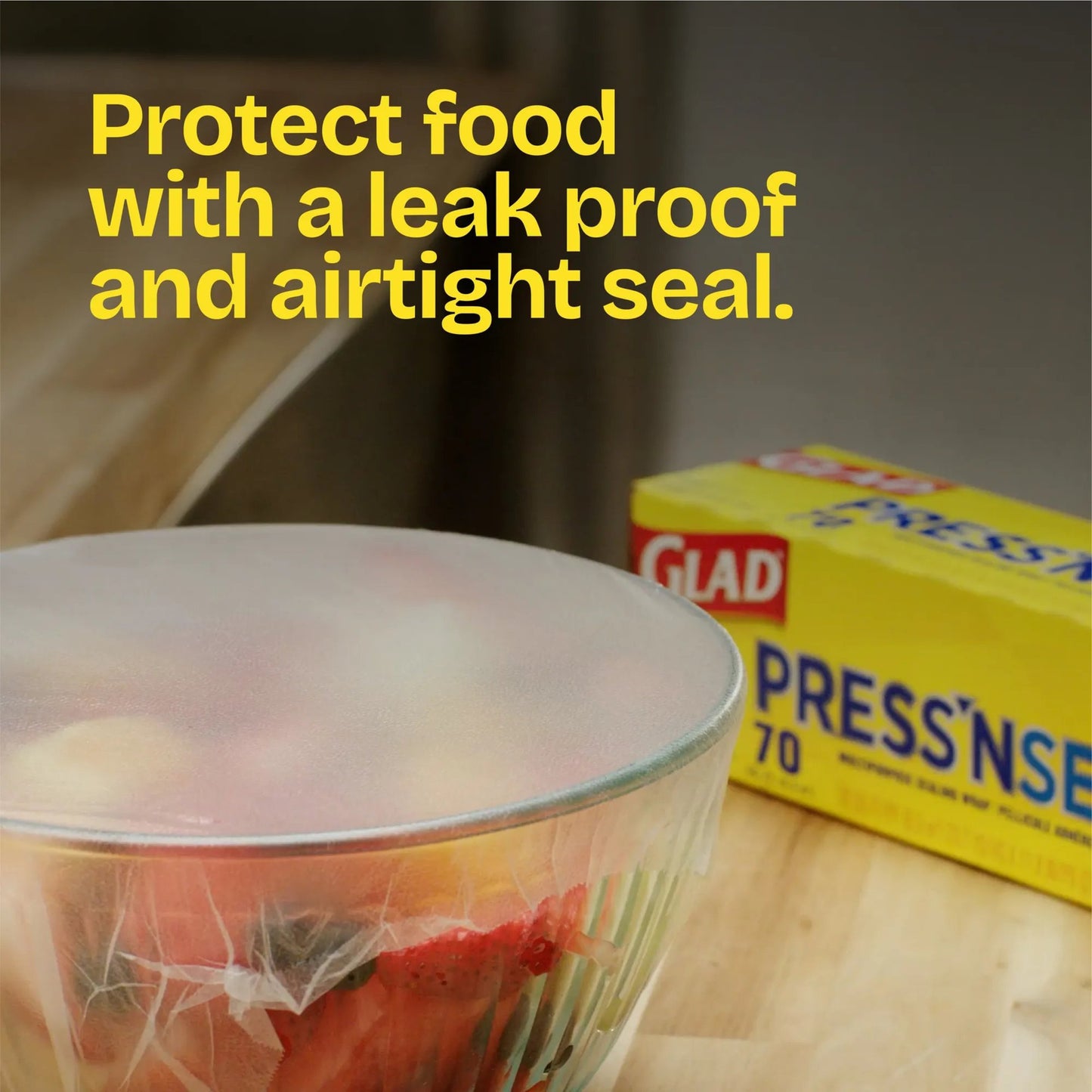 Glad Press'n Seal Sealable Plastic Wrap