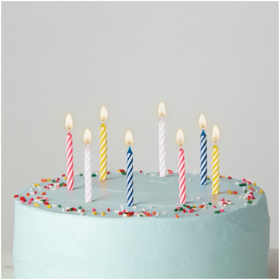 Wilton Assorted Colors Celebration Candles