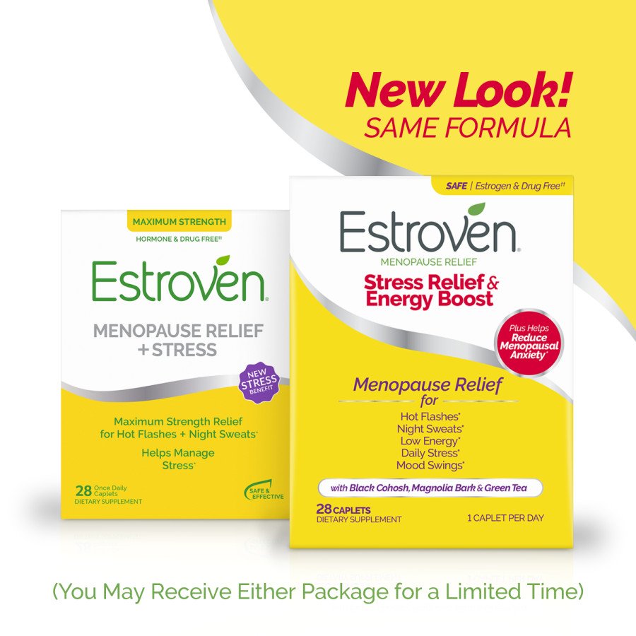 Estroven Menopause Relief + Stress