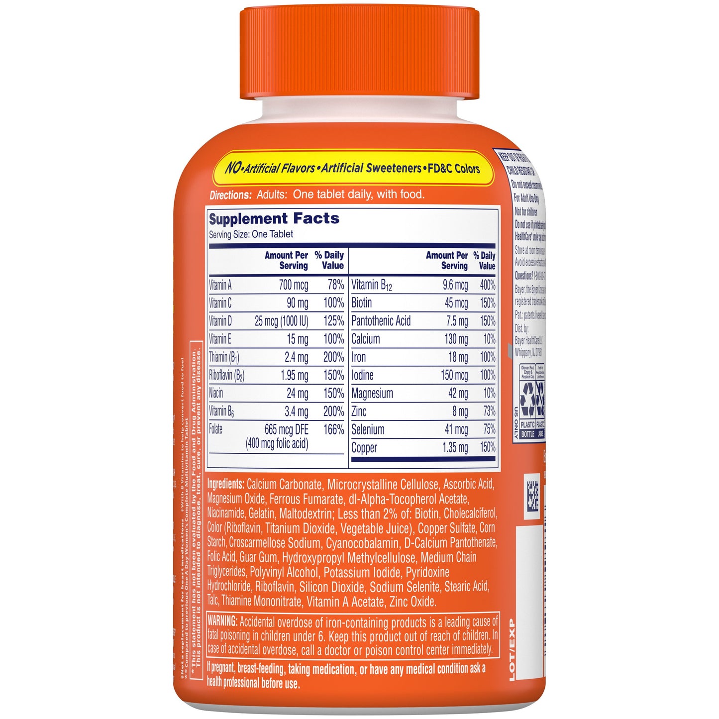 One A Day Women's Multivitamin Tablets