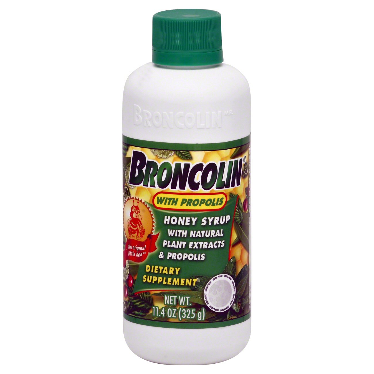 Broncolin Honey Syrup with Natural Plant Extracts and Propolis