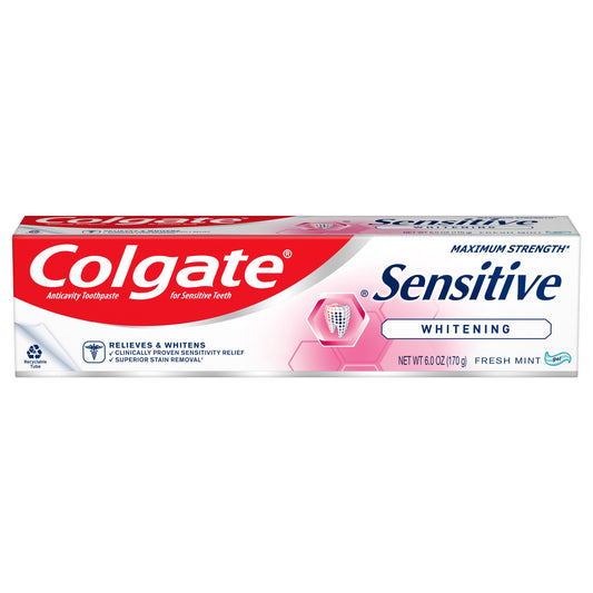 Colgate Sensitive Whitening Anticavity Toothpaste - Mint