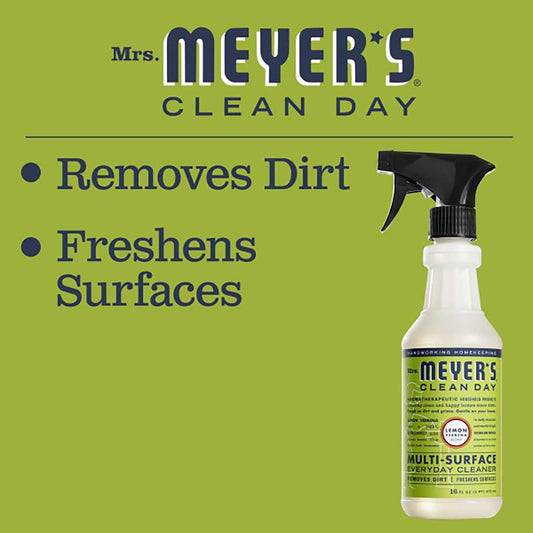 Mrs. Meyer's Clean Day Lemon Verbena Scent Multi-Surface Everyday Cleaner Spray