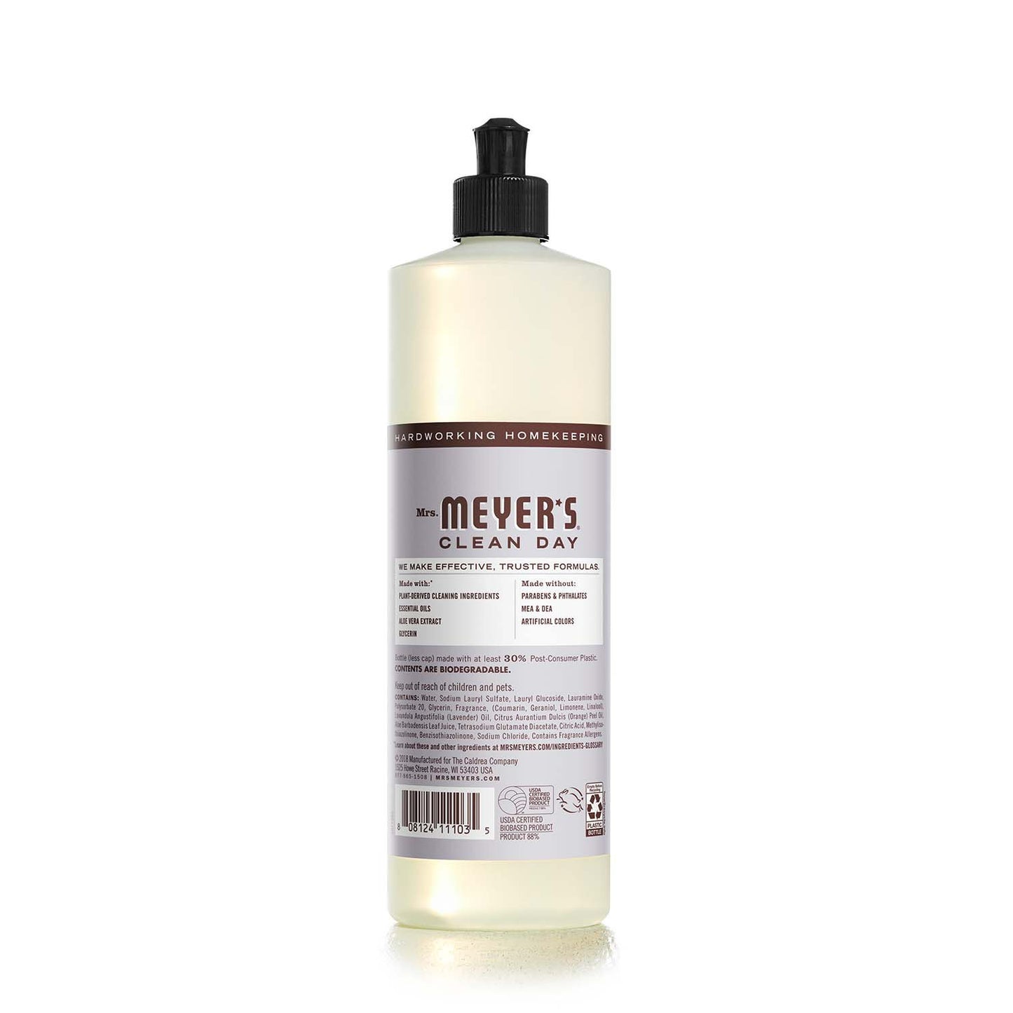 Mrs. Meyer's Clean Day Lavender Scent Dish Soap