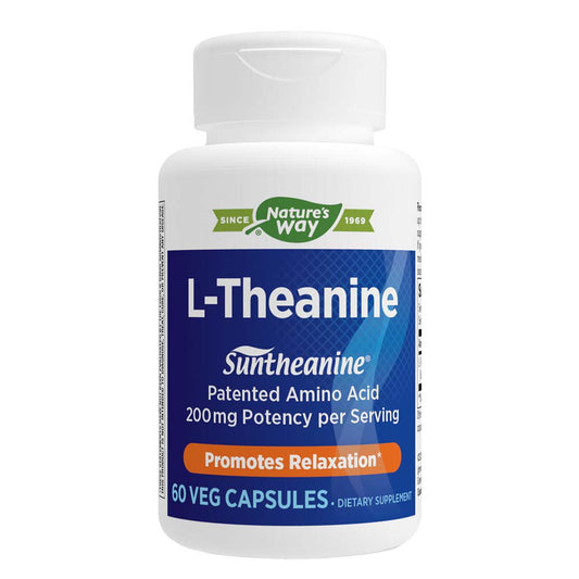 Nature's Way L-Theanine 200mg Capsules