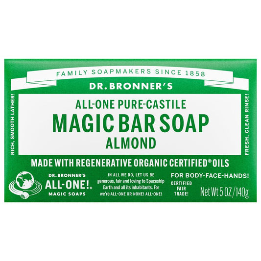 Dr. Bronner's Magic Soaps All-One Hemp Almond Pure-Castile Soap