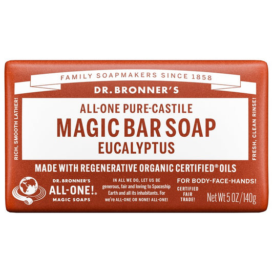 Dr. Bronner's Magic Soaps All-One Hemp Eucalyptus Pure-Castile Soap