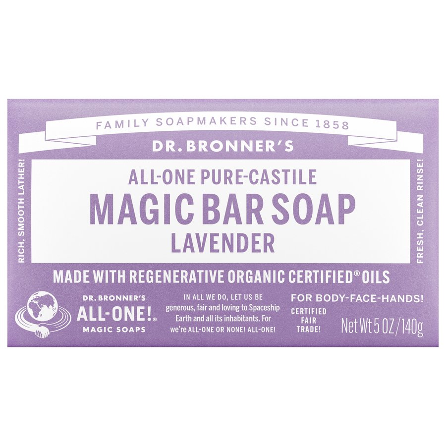 Dr. Bronner's Magic Soaps All-One Hemp Lavender Pure-Castile Soap
