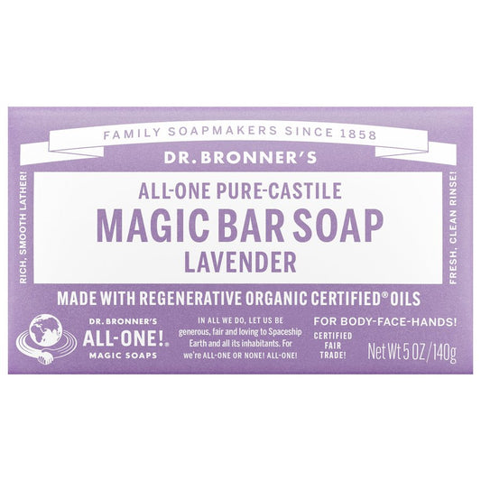 Dr. Bronner's Magic Soaps All-One Hemp Lavender Pure-Castile Soap