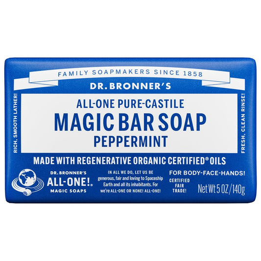 Dr. Bronner's Magic Soaps All-One Hemp Peppermint Pure-Castile Soap