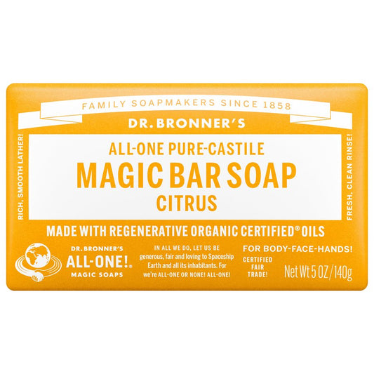 Dr. Bronner's Magic Soaps All-One Hemp Lemon Pure-Castile Soap