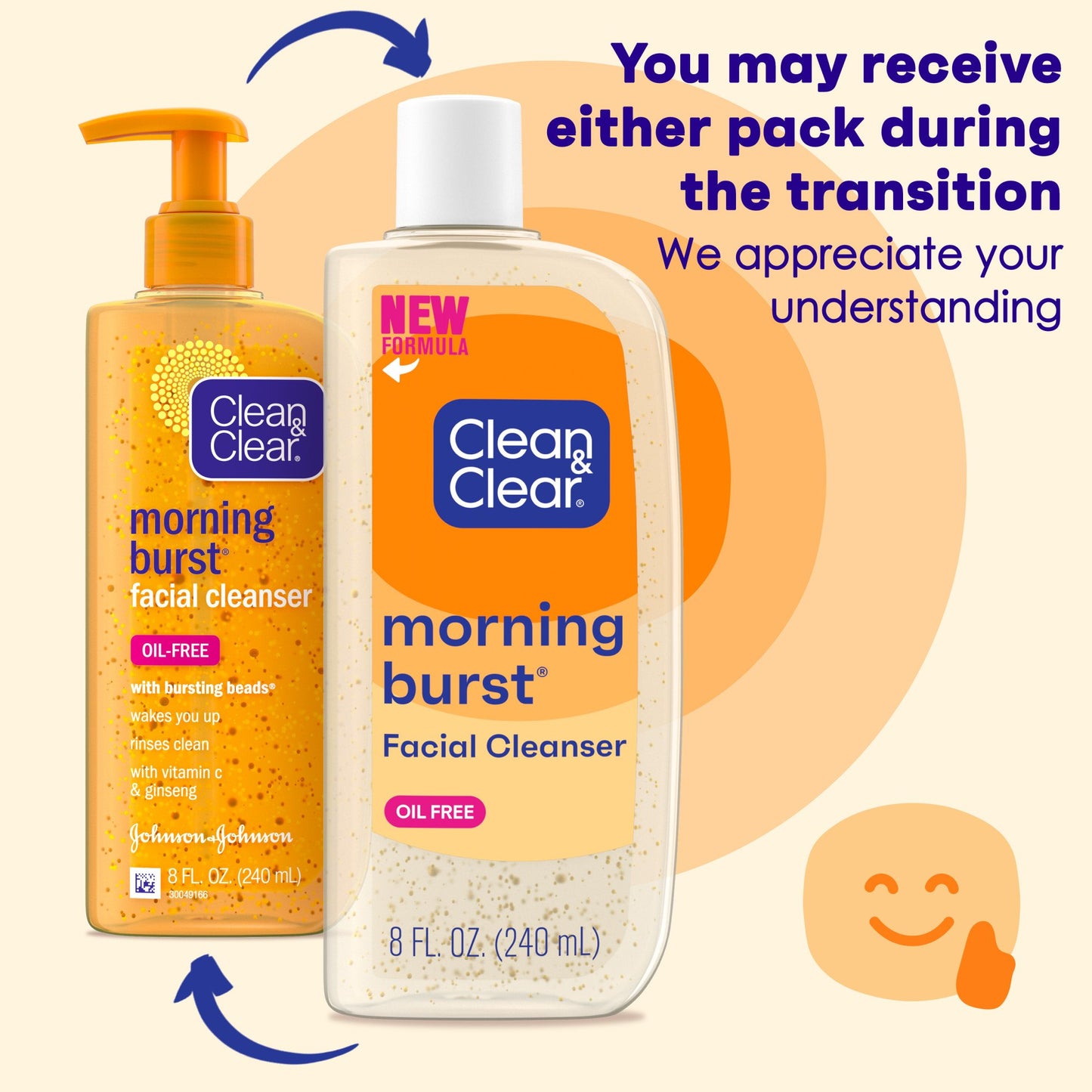 Clean & Clear Morning Burst Oil-Free Face Wash